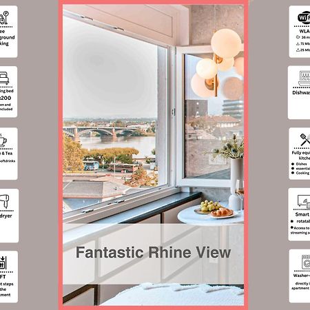 Hidden Treasure Business Apartment Mainz - Fantastic Rhine View In Center Of Mainz Old Town ภายนอก รูปภาพ