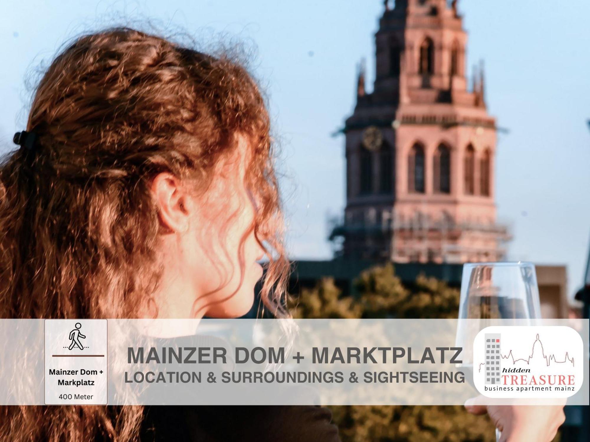 Hidden Treasure Business Apartment Mainz - Fantastic Rhine View In Center Of Mainz Old Town ภายนอก รูปภาพ