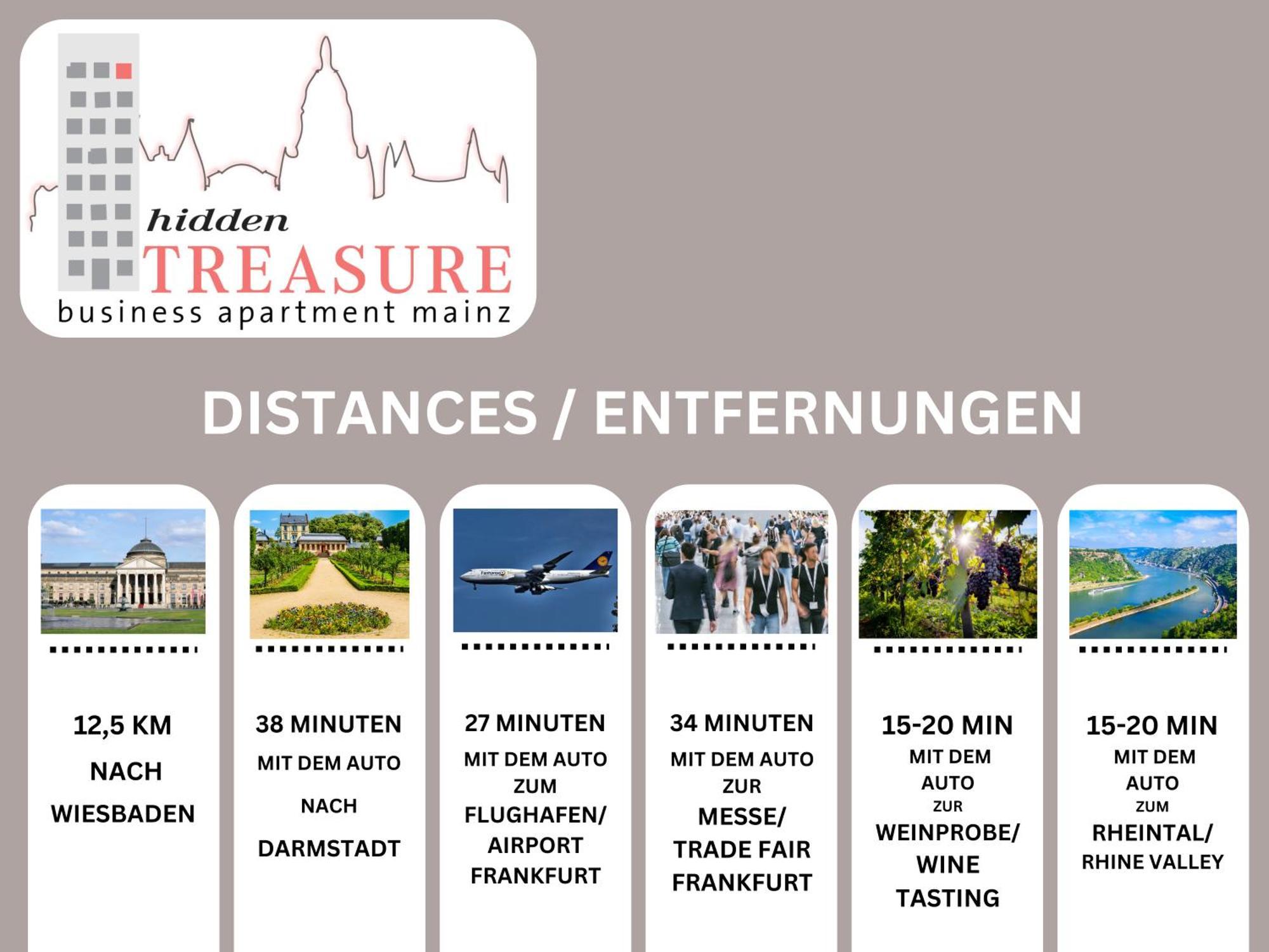 Hidden Treasure Business Apartment Mainz - Fantastic Rhine View In Center Of Mainz Old Town ภายนอก รูปภาพ